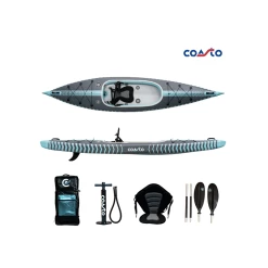 Meilleur prix ❤️ Coasto Kayak Gonflable Coasto Capitole 1p 385x80 Cm - 100% Haute Pression ????