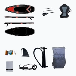 Acheter ???? Kayak Pure4fun Ensemble Planche Triple Utlisation Pure4fun ( Kayak/sup/bodyboard) NOIR ????