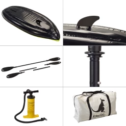 Bon marché ✨ Kangui Canoë Kayak Gonflable Maui 1 À 2 Places + Pagaie + Sac Transport + Pompe Double Action+ Kit De Réparation ???? -CRESSI Shop e562ee9c3069494797b5b2bd02a3964c